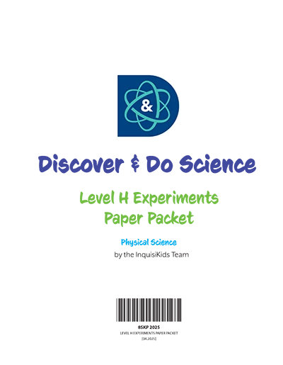 Discover & Do: Level H Experiments Paper Packet