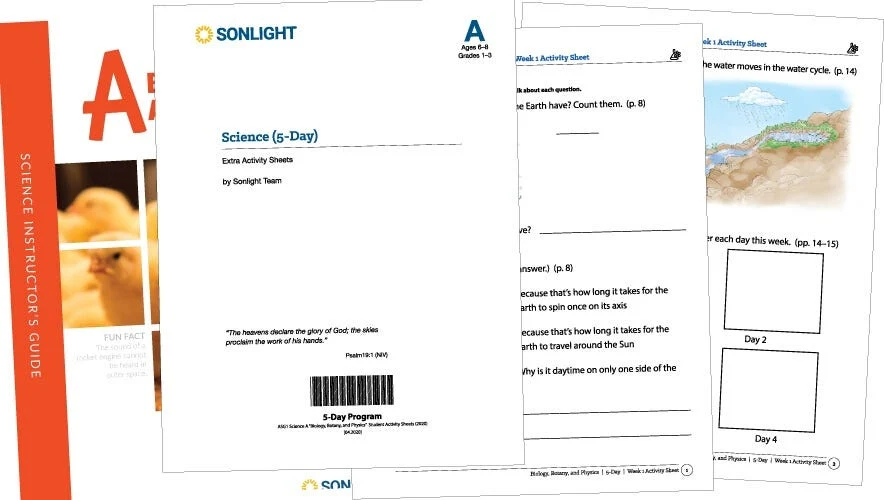 Extra Science A Student Activity Sheets - Image 2