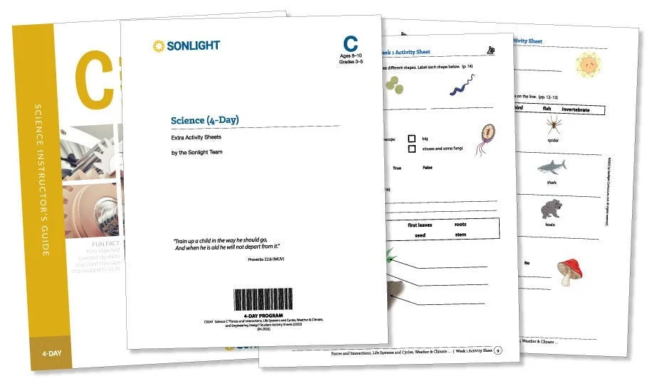 Extra Science C Student Activity Sheets - Image 2