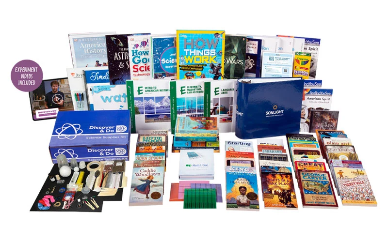 All-Subjects Package E - 5th Grade Homeschool Curriculum - Image 4