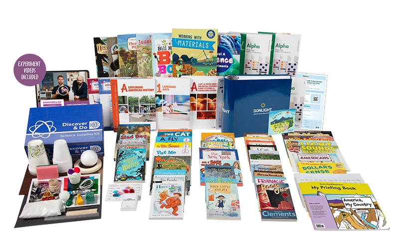 All-Subjects Package A - 1st Grade Homeschool Curriculum - Image 3