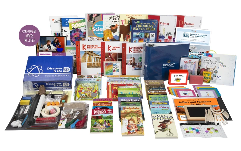 All-Subjects Package K - Kindergarten Homeschool Curriculum - Image 3