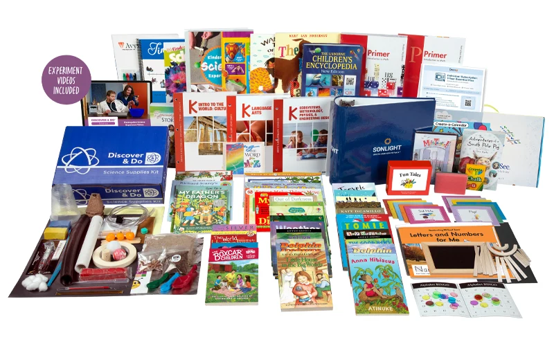 All-Subjects Package K - Kindergarten Homeschool Curriculum - Image 4
