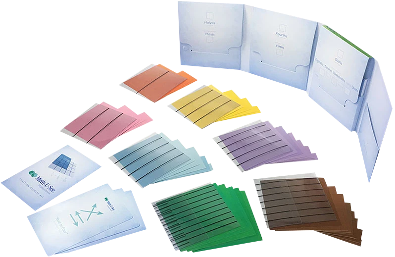 Math-U-See Fraction Overlay Kit