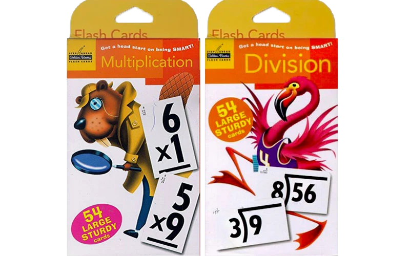 Multiplication & Division Flash Cards