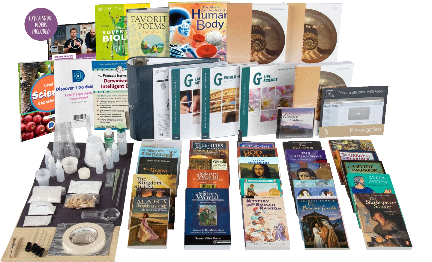 All-Subjects Package G - 7th Grade Homeschool Curriculum - Image 3