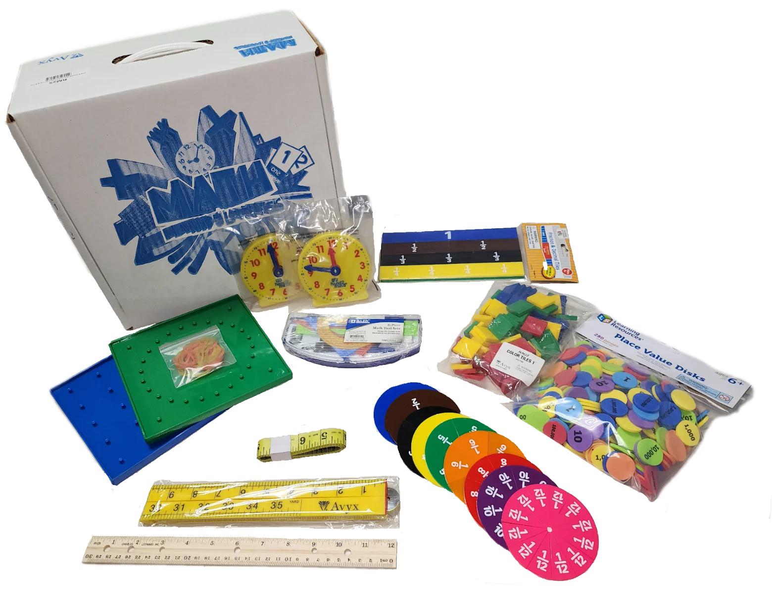 Singapore Math Manipulative 2-6 Kit