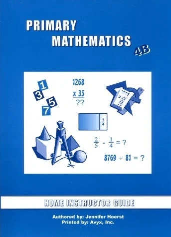 Singapore Math, 4B Home Instructor's Guide