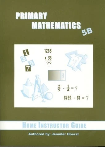 Singapore Math, 5B Home Instructor's Guide