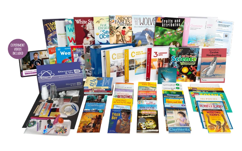 All-Subjects Package C - 3rd Grade Homeschool Curriculum - Image 3