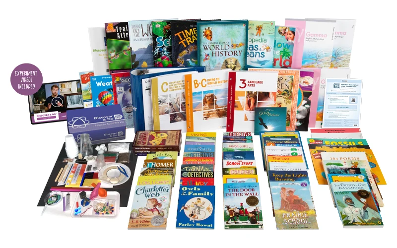 All-Subjects Package B+C - 3rd Grade Homeschool Curriculum - Image 2