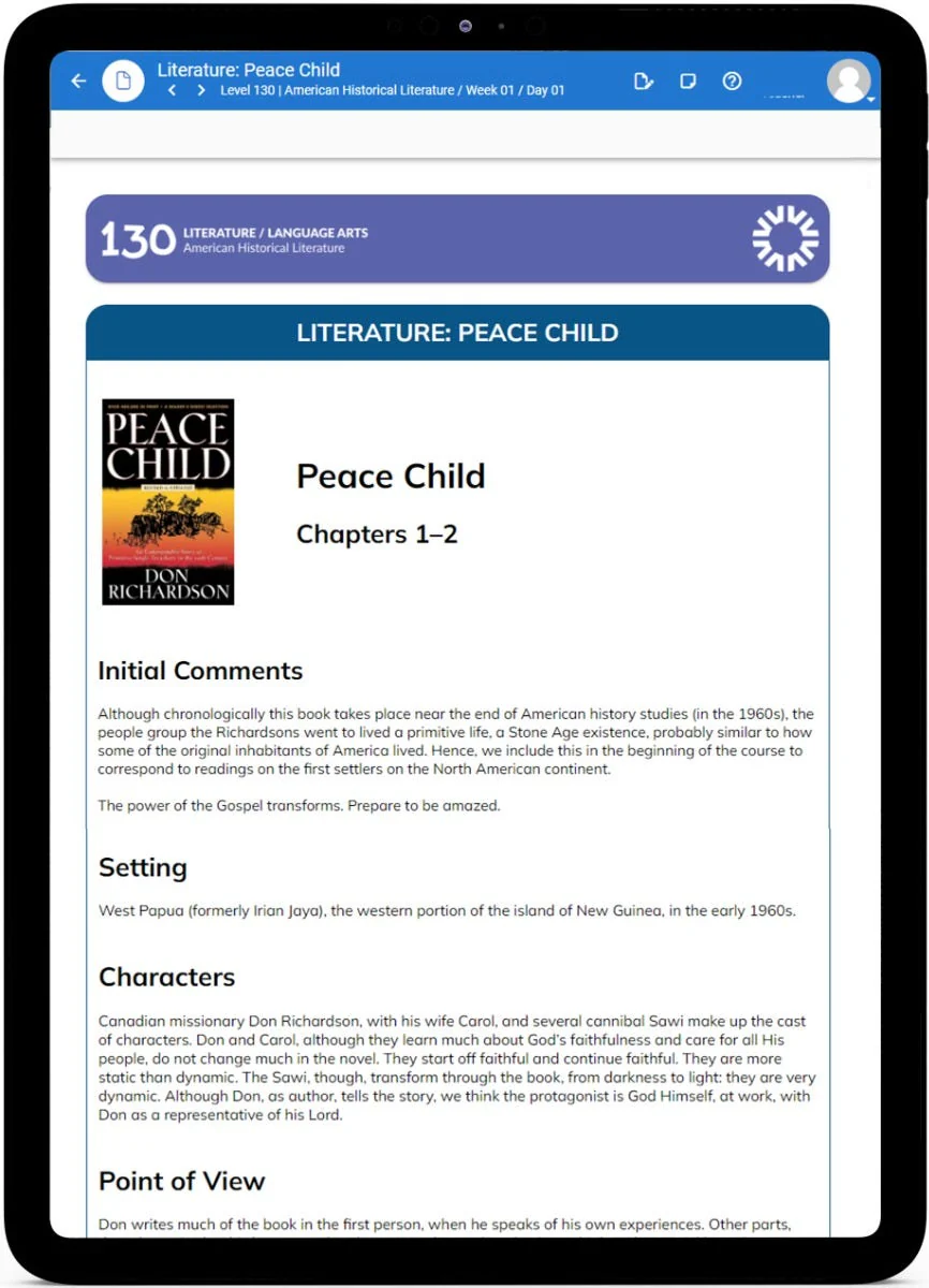 Literature 130 OnlinePro Instructor's Guide Set